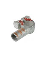Ionnic 85mm2 Cable Size, Elbow Crimp Battery Terminal - Orange, Positive