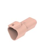 Deutsch DT04-3P-TN09/10 DT Series 3 Pin Brown Receptacle