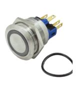 Ionnic L16-RG Vandal Switch Resistant 12-24V N/O & N/C - Green
